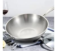 Walnut Wok, not Easy to Rust, no Coating, Delicate and Smooth, Enjoy The Deliciousness, and Last Longer(1-32cm)