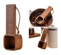 Walnut Wood Coffee Scoop 10g Precise Measuring Spoon for Beans