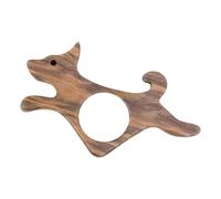 Walnut Wood Thumb Reader - Thumb Book Page Holder, Thumb Page Opener Bookmark in Dog Design, Reading Bookmark, Book Opener Holder Made of Walnut Wood for Bed, Study, School