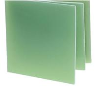 WALNUTS 1Pc 3D printer FR4 fiberglass sheet Water-green epoxy plate 3240 FR-4 epoxy resin board G10 glass fibre (Color : 500MM x 300MM, Size : 4mm)