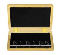 Walnuts Bassoon Spring Plates Holder Wall Mountable Case for 6 Plates Natural Wood Bassoon Box Black Walnuts Plate Case Brass Instrument