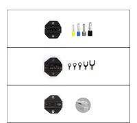 WALNUTS HS Crimp Plier Jaws Pliers Dies Plug Tube Insulation Non-Insulated Flag Coaxial Cable Terminals Replaceable Crimper Die Sets (Color : 5Choose one jaw only, Size : NO.2)