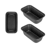 Walooza Mini Loaf Pan, 6x3 Inch Nonstick Bread Pans for Baking, Oven & Air Fryer Safe Small Banana Bread & Meatloaf Pan, Carbon Steel Baking Tins for Homemade Bread (Mini Loaf Pan(3-pack))