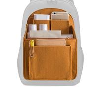 Walopola Backpack Organizer Insert, Backpack Organizer - Felt Storage Bag, Purse Organizer | Travel Backpack Insert, Backpack Organizer with Multiple Pockets for Backpack Shoulder Bags