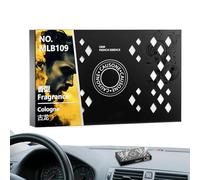 Walopola Car Aromatherapy Balm, Firm Car Air Freshener Balm, Auto Solid Aromatherapy Balm, Advanced Odour Removal Device with Fragrance Effect for Motorhomes, Trucks, Small Cars