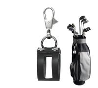 Walopola Golf Ball Pouch Belt Clip Waterproof Adjustable Secure Portable | Golf Ball Storage Pouch Belt for Driving Range Practice Training Course Tournament Clubhouse Outing