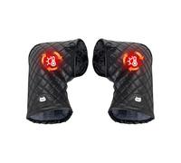 Walopola Motorcycle Handlebar Gloves - Winter Waterproof Hand Muffs | Insulated Windproof Scooter Mitts for Cold Weather Road Cycling Winter Motorcycle Riding Men Women Outdoor
