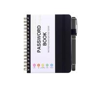 Walopola Password Book with Alphabetical Tabs, Small Password Keeper for Website Log in, Password Keeper, Password Books for Seniors, Password Notebook for Internet Login, Website, Username