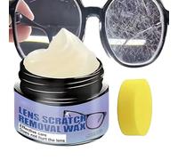 Walopola Scratch Eraser for Glasses | 30g Portable Anti-Reflective Cleaner | Eyeglass Lens Paste,for Sunglasses Camera Screen Vehicle Driving Road Trip Golf Offices School Travel Birthday