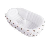 Walopola Travel Tub for,Inflatable Portable Tub | Ergonomic Support Foldable Seat for Bath Sink Outdoor Swimming Summer Shower Beach Water Play Travel