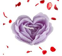 Walopola Valentine's Day Scented Candle, Rose Flower Aromatherapy Candles - Rose Shaped Scented Candles | Aromatherapy Candles Aesthetic Candles for Women Girlfriend