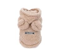 Walopola Warm Sweatshirt for Dogs,Pet Cold Weather Coats | Dog Winter Clothes, Cold Weather Coats for Small Dogs, Cute Bunny Ear Cat Sweater