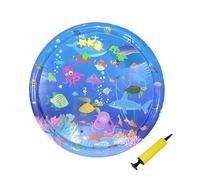 Walopola Water Mat for Babies - Dog Cool Cushion,Folding Cooling Interactive Washable Sensory Mat for Outdoor Indoor Animal Puppy Cat Water Play