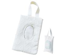 Walopola Wet Wipes Holder,Tissue Dispenser for Travel - Dustproof Refillable Wet Wipe Dispenser Napkin Container for Car Camping Bathroom Travel Outdoor Picnic