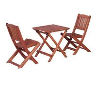 Walplus 3 Piece Bistro Set For Children Solid Eucalyptus Wood