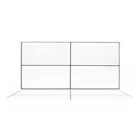 WALPLUS 60 Sheets Original White Square 30x15cm Glossy 3D Tile Stickers Wall Splashbacks Vinyl Stick on Tiles Splashback Peel and Stick Bathroom Kitchen Decor Tile Paint Spring Easter Decoration