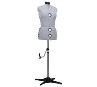 Walplus Adjustable Dress Form Female Grey M Size 40-46