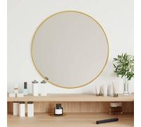 Walplus Aesthetic Gold Wall Mirror 50 Cm Round