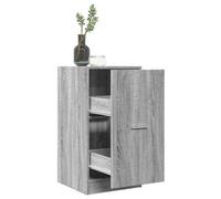 Walplus Apothecary Cabinet Grey Sonoma 40X41X77.5 Cm Engineered Wood