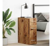 Walplus Apothecary Cabinet Old Wood 20 X 45.5 X 60 Cm Engineered Wood