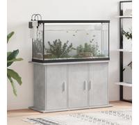 Walplus Aquarium Stand Concrete Grey 101X41X58 Cm Engineered Wood