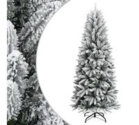 Walplus Artificial Christmas Tree With Flocked Snow 210 Cm Pvc&pe