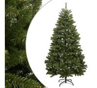 Walplus Artificial Hinged Christmas Tree With Stand Green 210 Cm