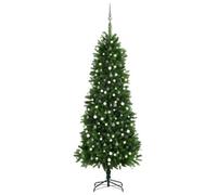 Walplus Artificial Pre-Lit Christmas Tree With Ball Set 240 Cm Green