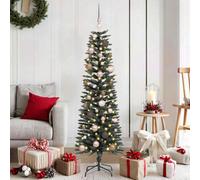 Walplus Artificialchristmastree With Led Strip Lights Green 150Cm Pvc
