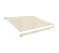 Walplus Awning Top Sunshade Canvas Cream 6 X 3 M