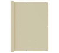 Walplus Balcony Screen Cream 120X500 Cm Oxford Fabric