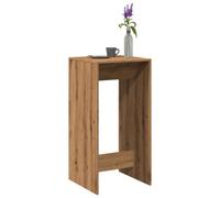 Walplus Bar Table Artisan Oak 51X50X103.5 Cm Engineered Wood