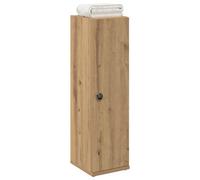 Walplus Bathroom Cabinet With Roll Holder Artisan Oak 20.5X22X72 Cm