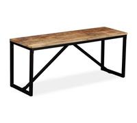 Walplus Bench Solid Mango Wood 110X35X45 Cm