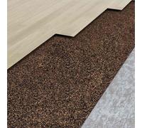 Walplus Brown Rubber Cork Roll 100X200 Cm 2 mm - Floor Insulation, Sound Dampening, Heat Saving