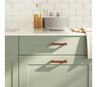 Walplus Cabinet Handles 10 Pcs Bronze 96 mm Stainless Steel