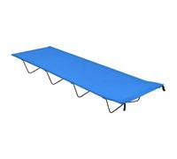Walplus Camping Bed 180X60X19 Cm Oxford Fabric And Steel Blue