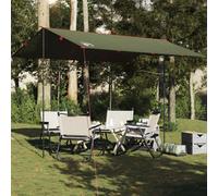 Walplus Camping Tarp Olive Green 366X306 Cm Waterproof
