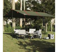 Walplus Camping Tarp Olive Green 451X420 Cm Waterproof