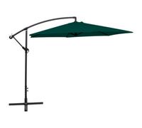 Walplus Cantilever Garden Parasol 3 M Green