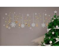 Walplus Christmas Decor Snowy Surprise Christmas Wall Sticker Decals Home Decoration