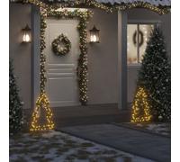 Walplus Christmas Light Decoration With Spikes Tree 80 Leds 60 Cm