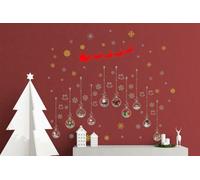Walplus Christmas Santa's Sleigh Surprise Wall Stickers Decal Room Home Decorations
