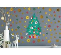 WALPLUS Wall Stickers, Christmas Decorations, Mixed, One Size