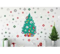 WALPLUS Wall Stickers, Christmas Decorations, Mixed, One Size