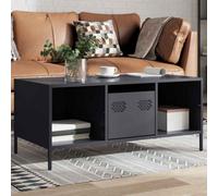 Walplus Coffee Table Anthracite 101.5X50X43.5 Cm Cold-Rolled Steel