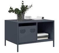 Walplus Coffee Table Anthracite 68.5X50X43.5 Cm Cold-Rolled Steel