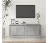Walplus Coffee Table Grey Sonoma 102X50X44 Cm Engineered Wood