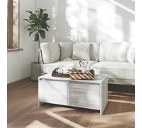 Walplus Coffee Table Grey Sonoma 90X50X41.5 Cm Engineered Wood