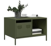 Walplus Coffee Table Olive Green 68.5X50X43.5 Cm Cold-Rolled Steel